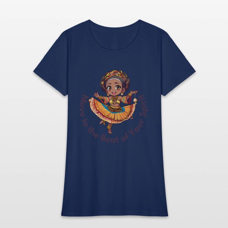 Chibi Afro Dancer – Spirit in Motion