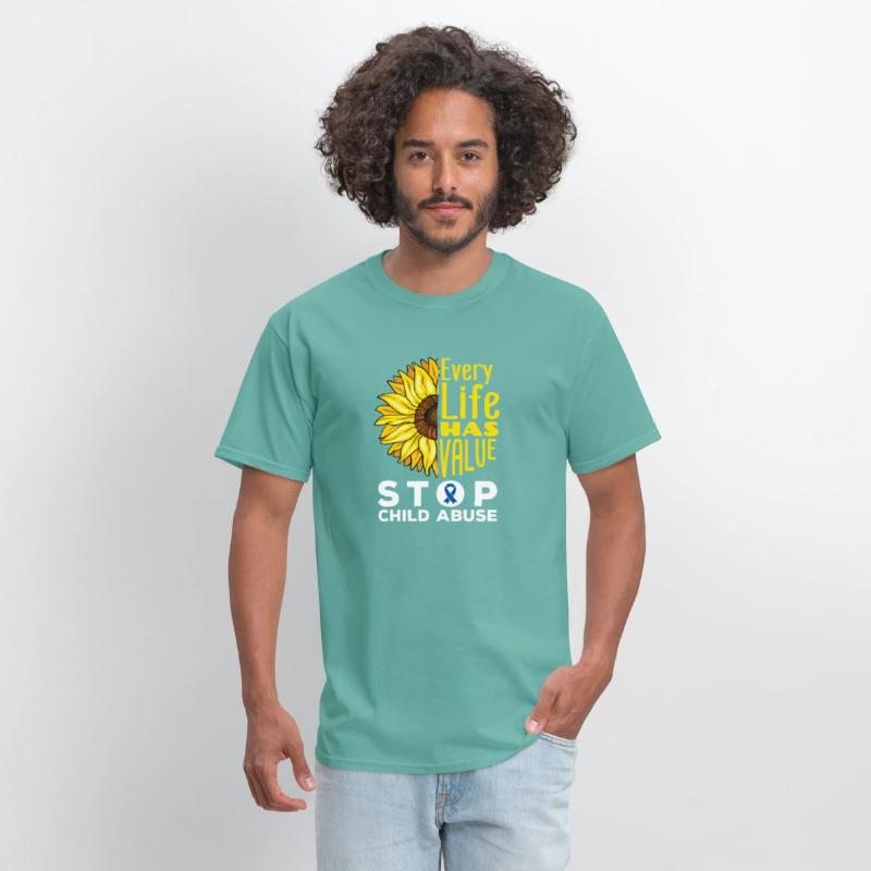 Child Abuse Awareness Sunflower