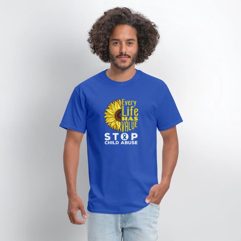 Child Abuse Awareness Sunflower