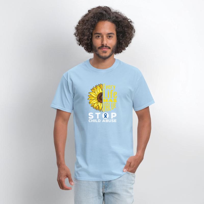 Child Abuse Awareness Sunflower