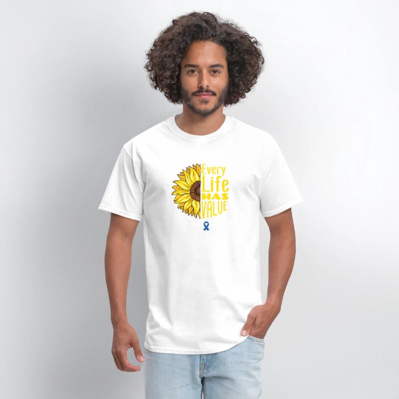 Child Abuse Awareness Sunflower