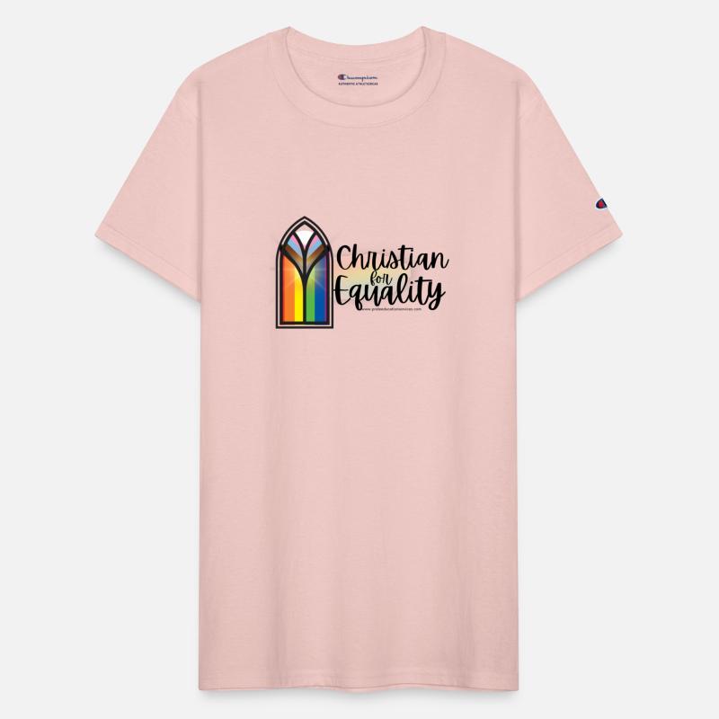 Christian for Equality stained glass
