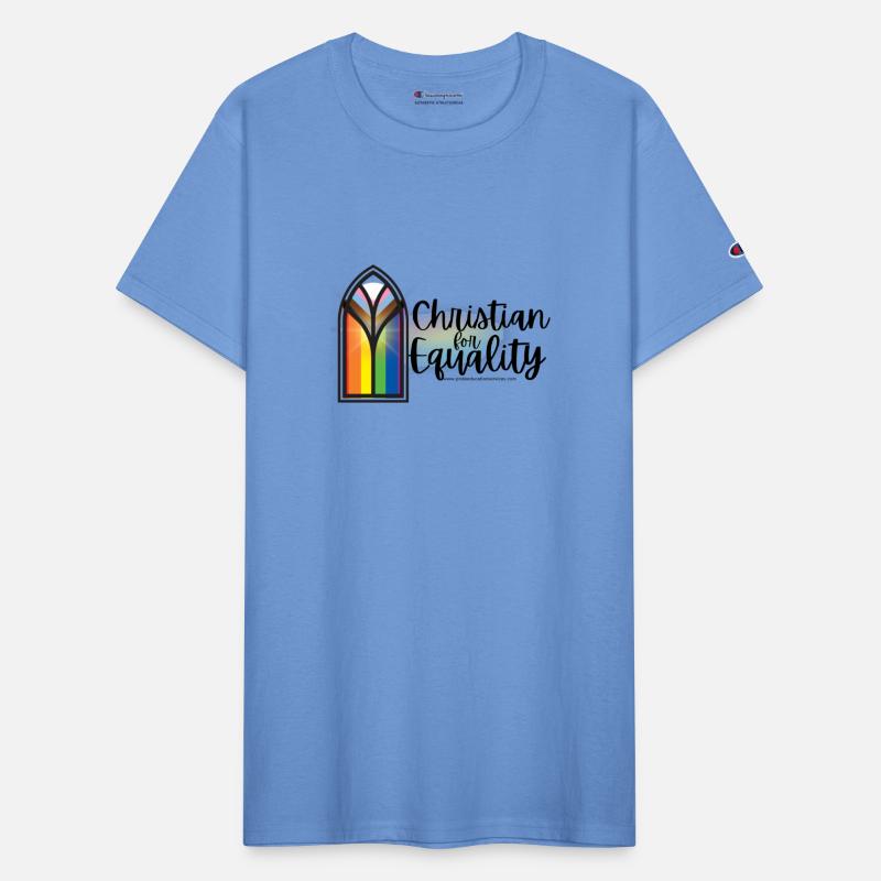 Christian for Equality stained glass