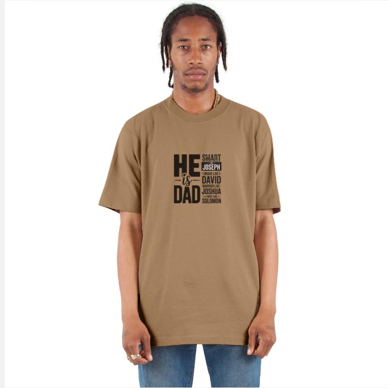 Christian He is Dad Bible Hero Tribute