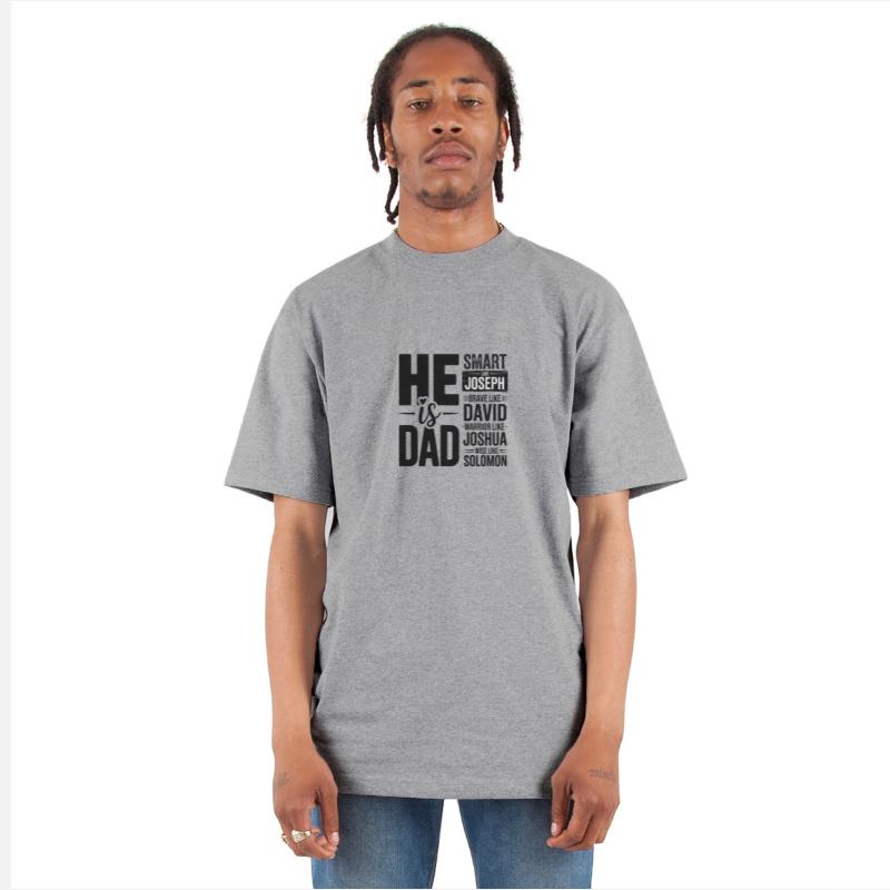 Christian He is Dad Bible Hero Tribute