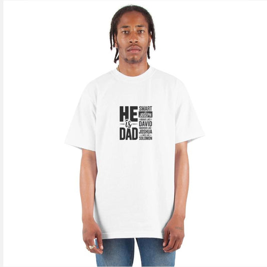 Christian He is Dad Bible Hero Tribute