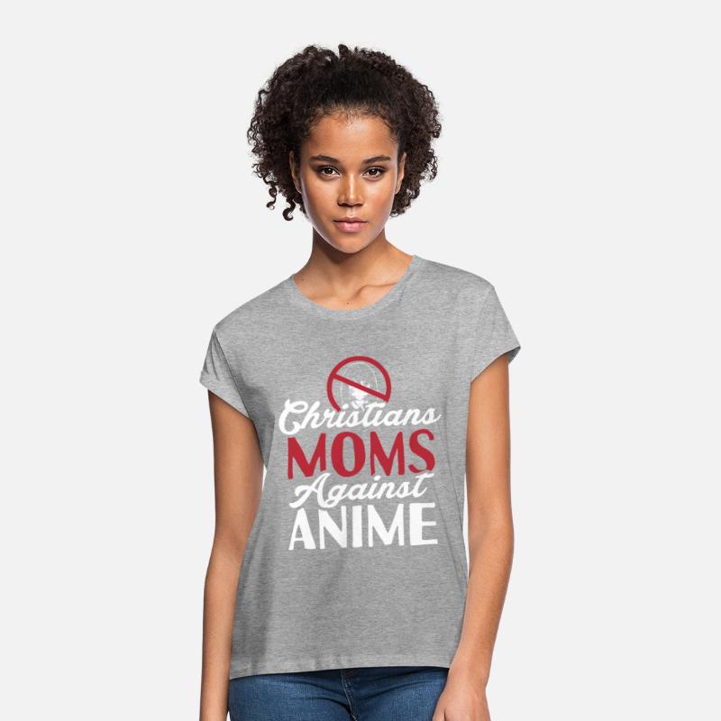 Christian Moms Against Anime Humor Tee