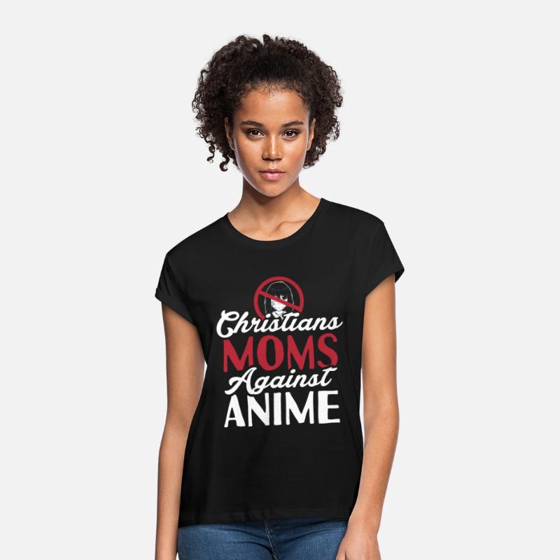 Christian Moms Against Anime Humor Tee
