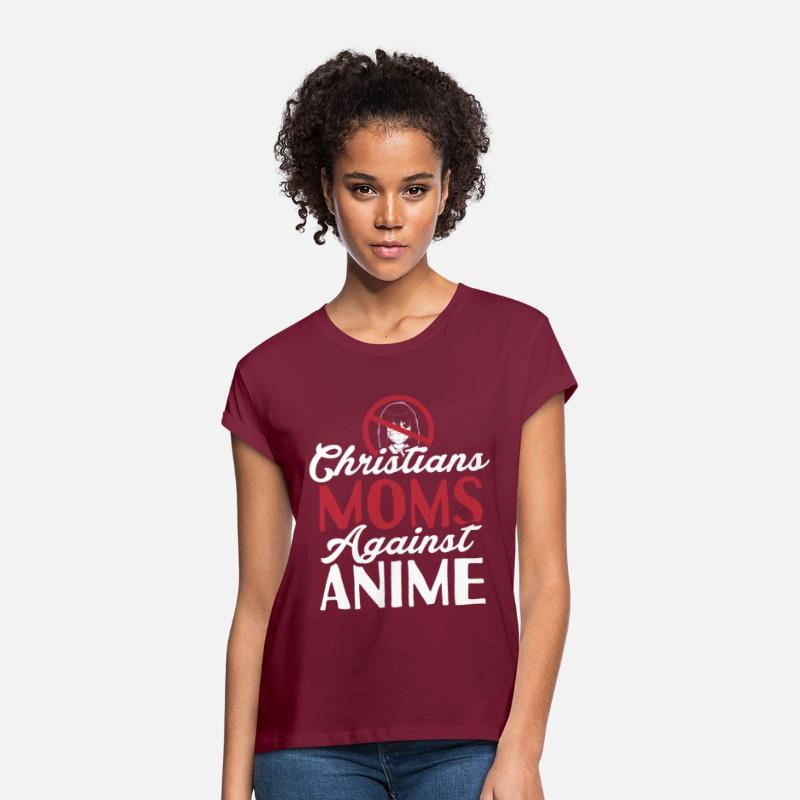 Christian Moms Against Anime Humor Tee