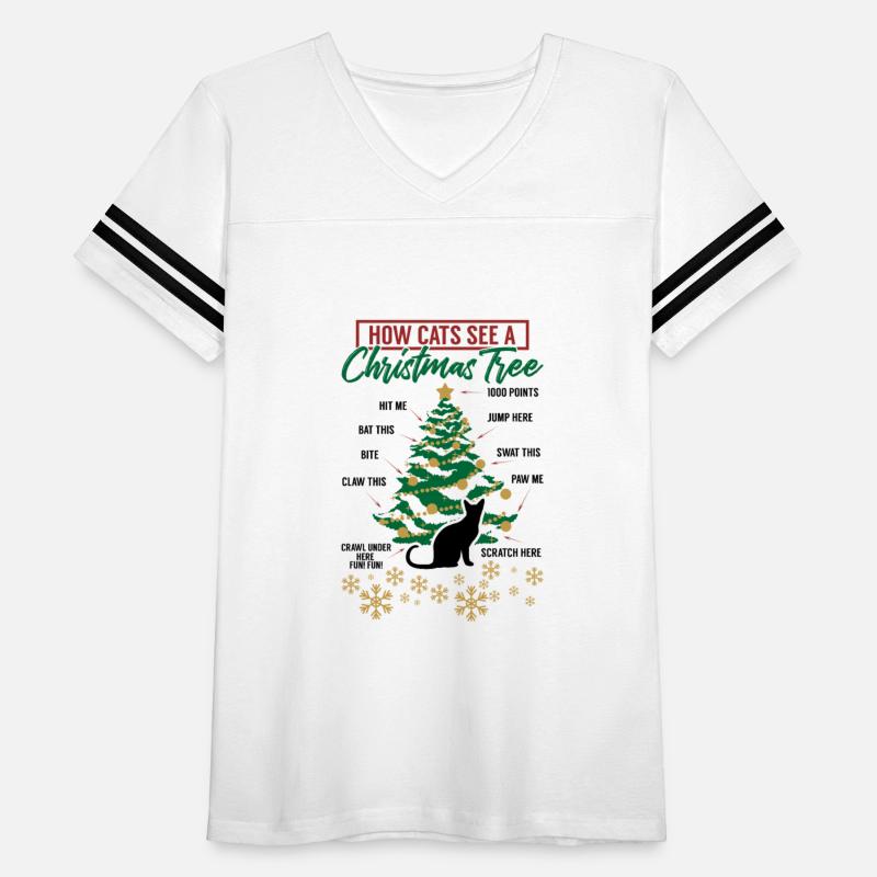 Christmas How Cats See A Christmas Tree Gift Idea