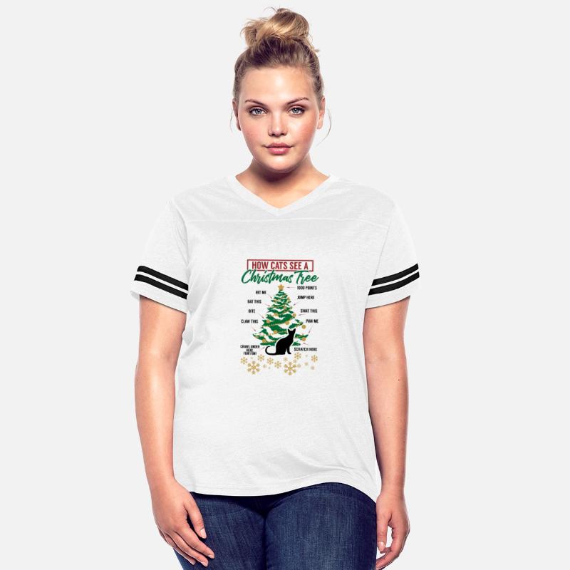 Christmas How Cats See A Christmas Tree Gift Idea