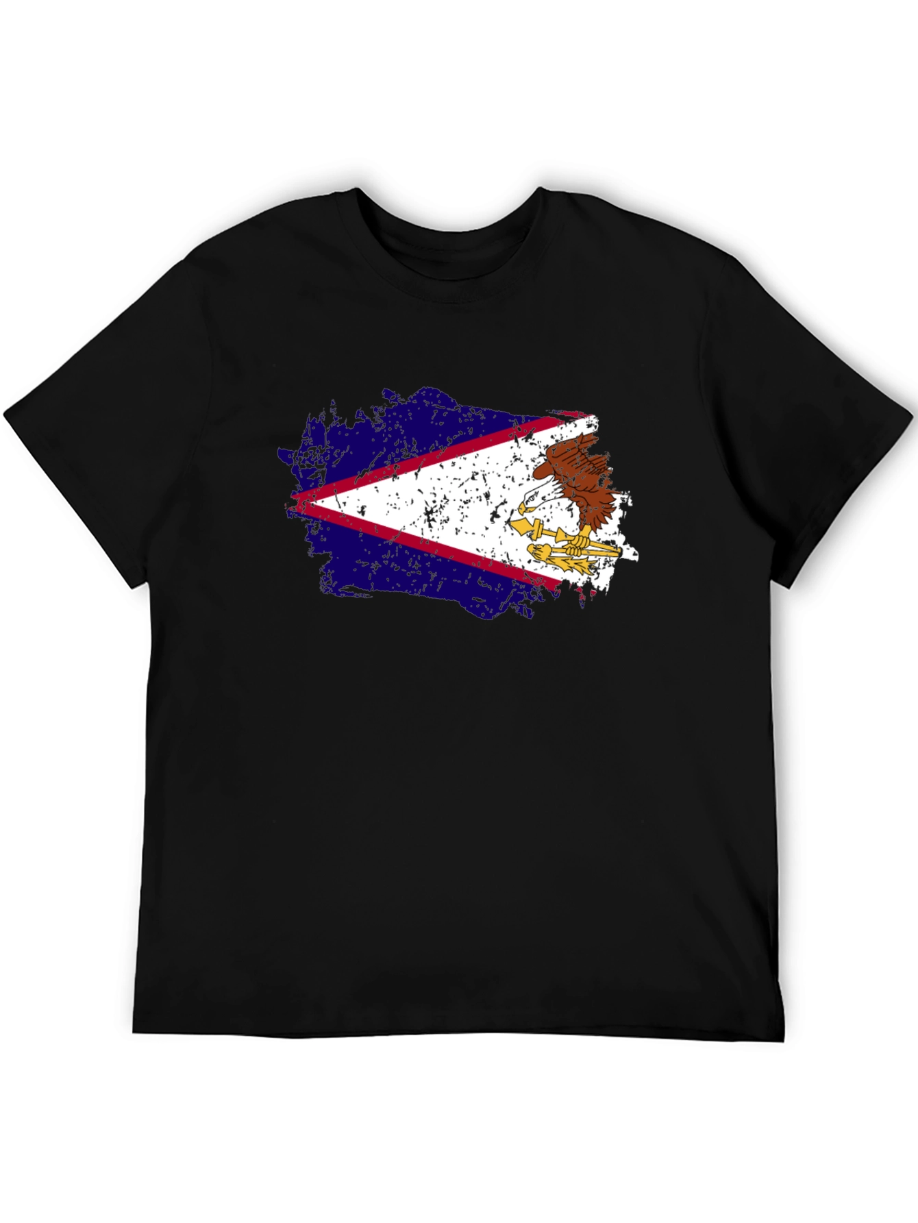 American Samoa Flag Graphic T-Shirt