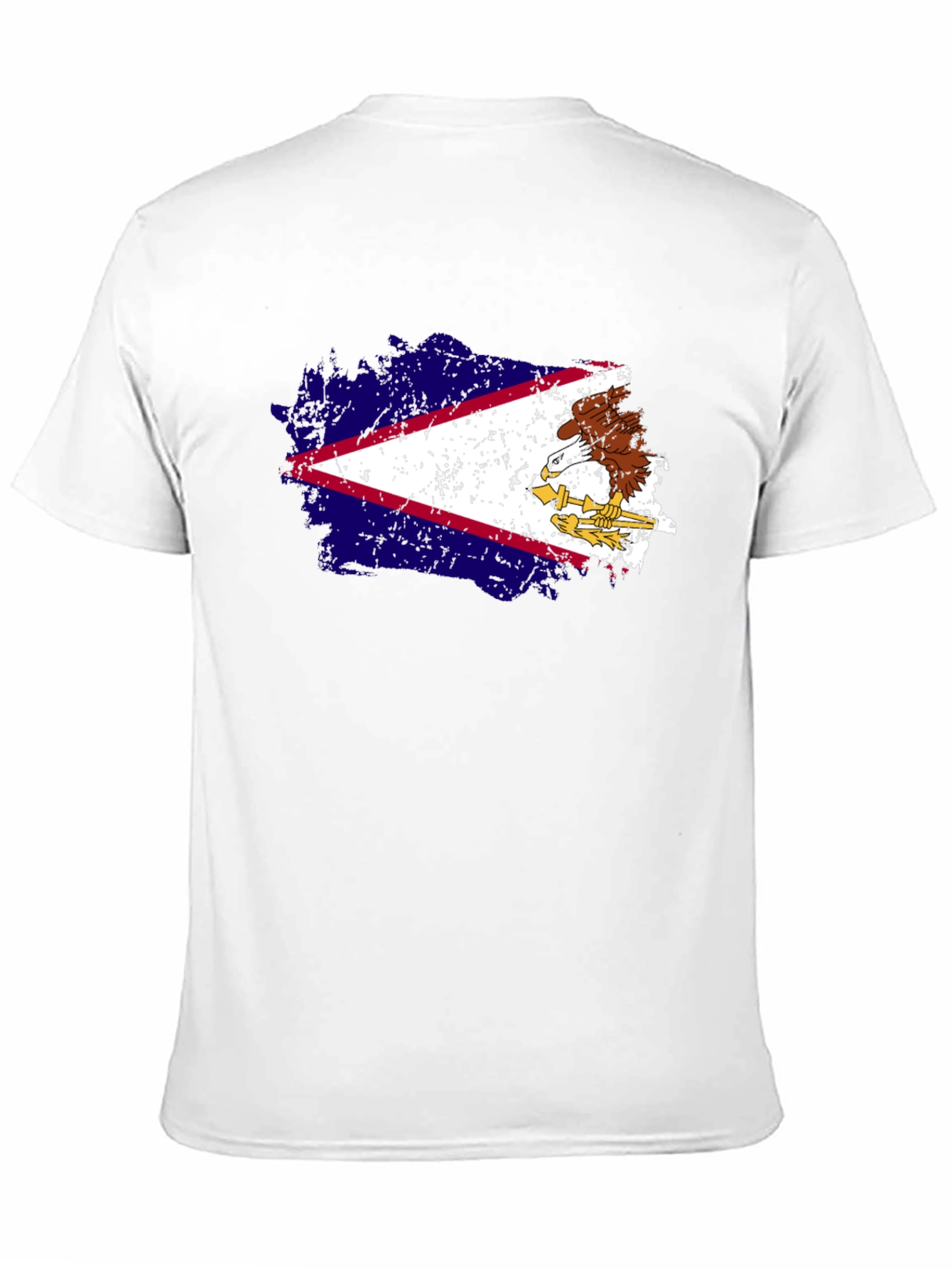 American Samoa Flag Graphic T-Shirt