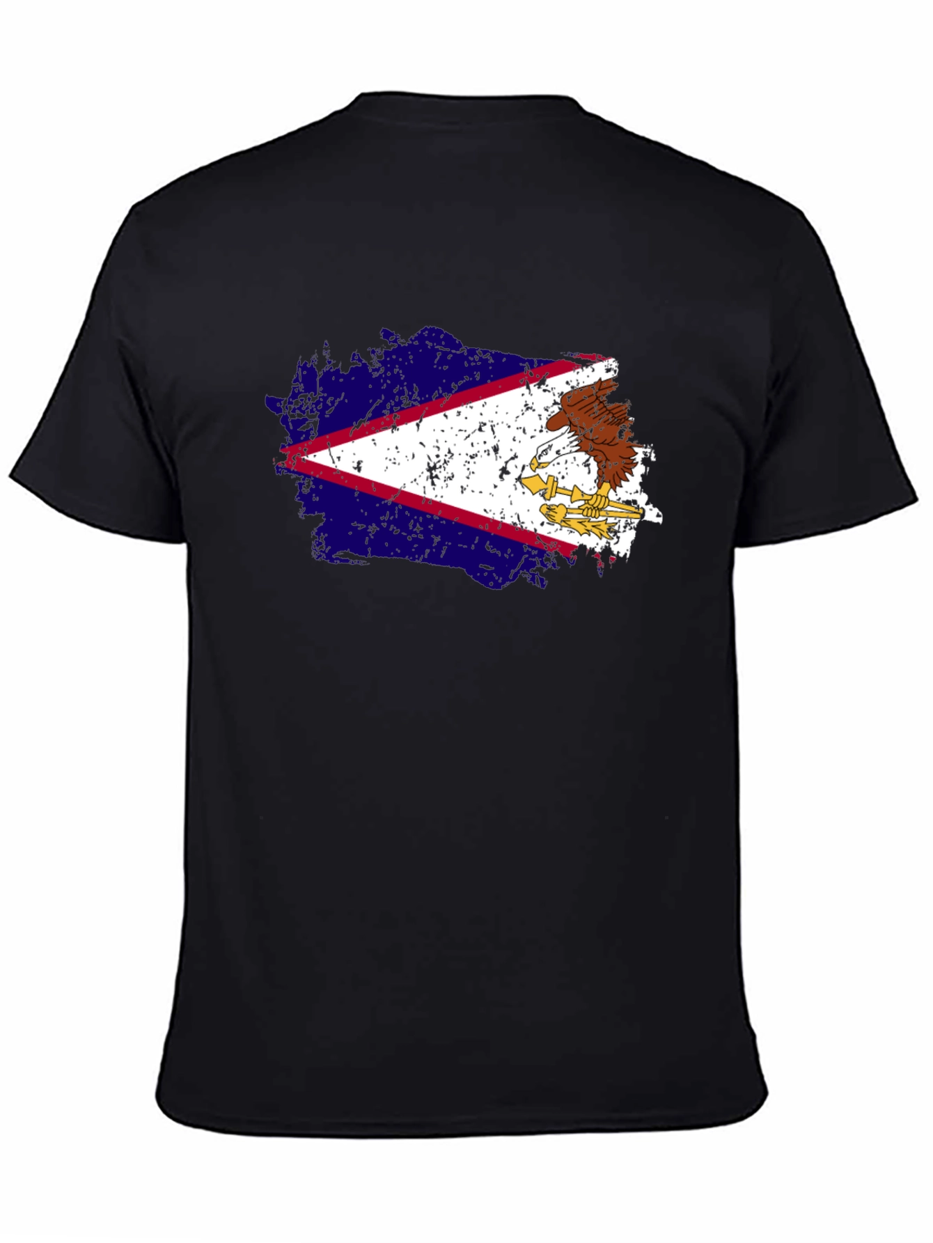 American Samoa Flag Graphic T-Shirt