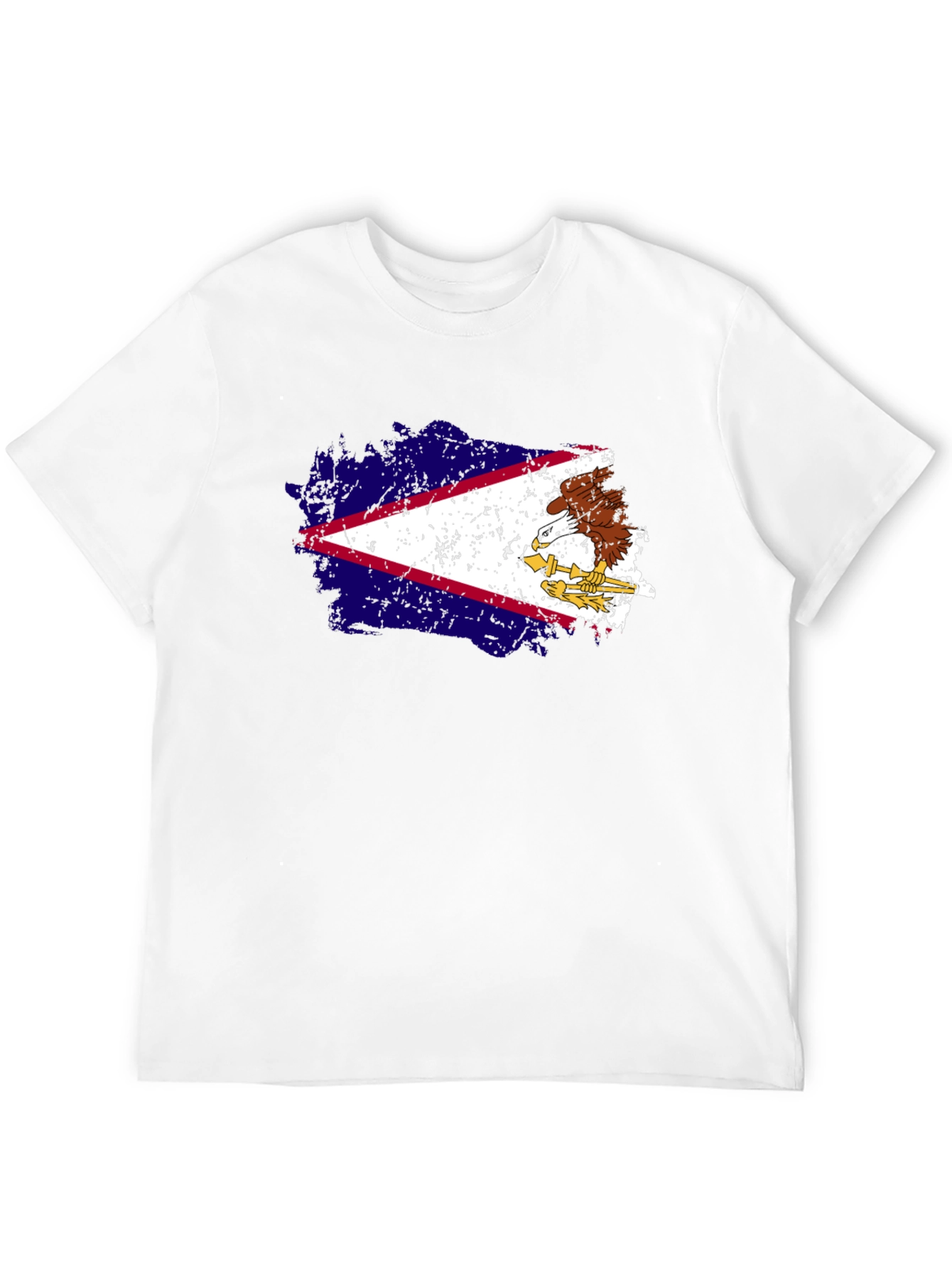 American Samoa Flag Graphic T-Shirt