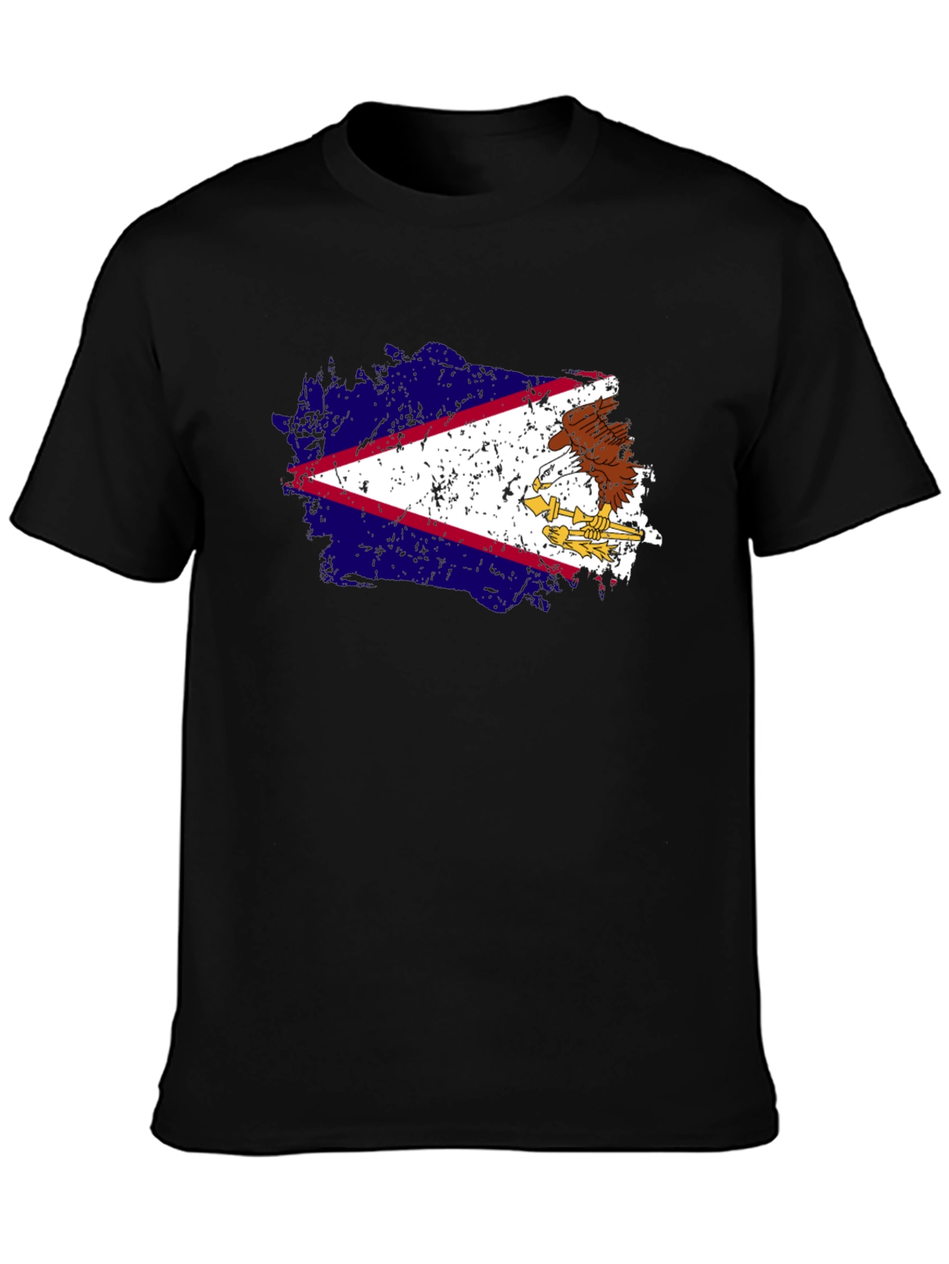 American Samoa Flag Graphic T-Shirt