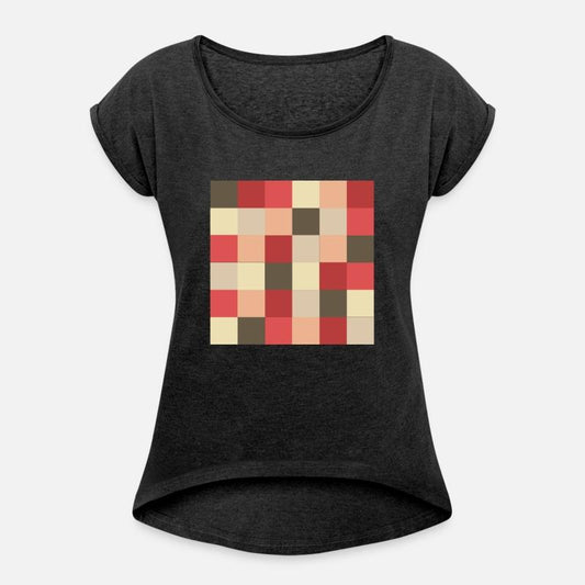 Colorful checker pattern