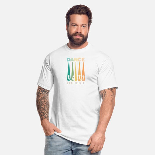 Colorful Dance Silhouettes Tee