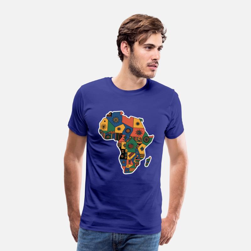 Colorful Map Of Africa