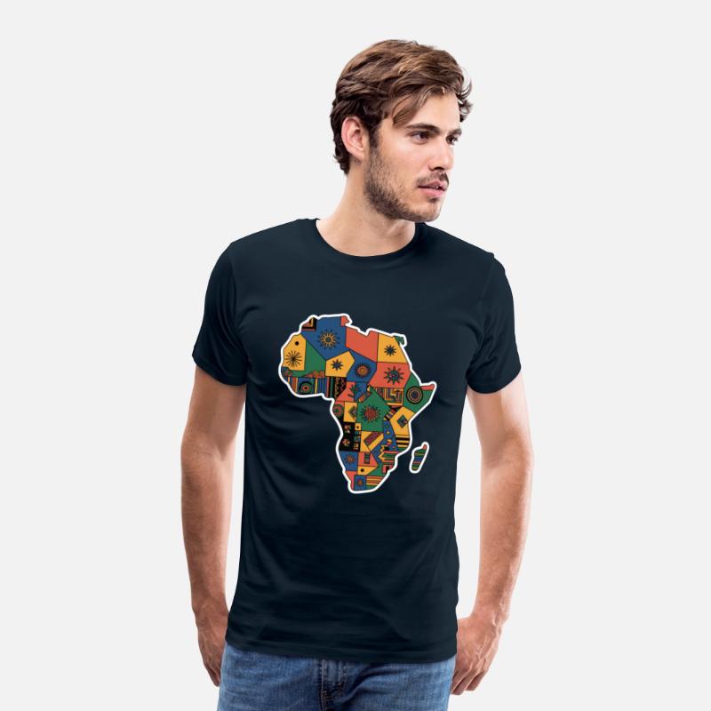 Colorful Map Of Africa