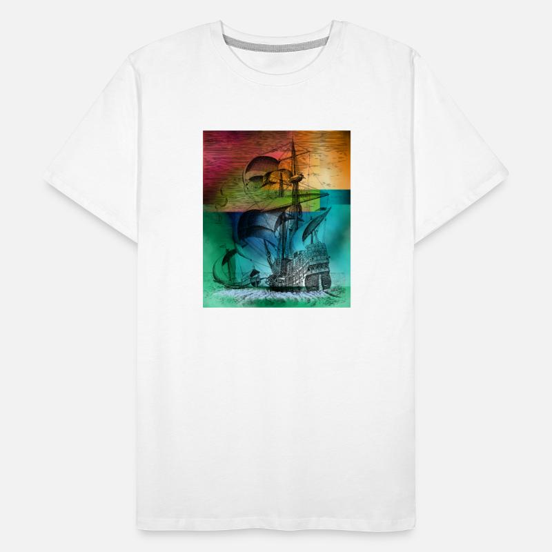 Colorful ship