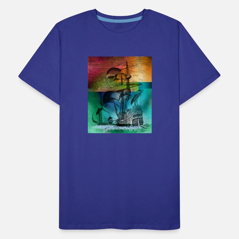 Colorful ship