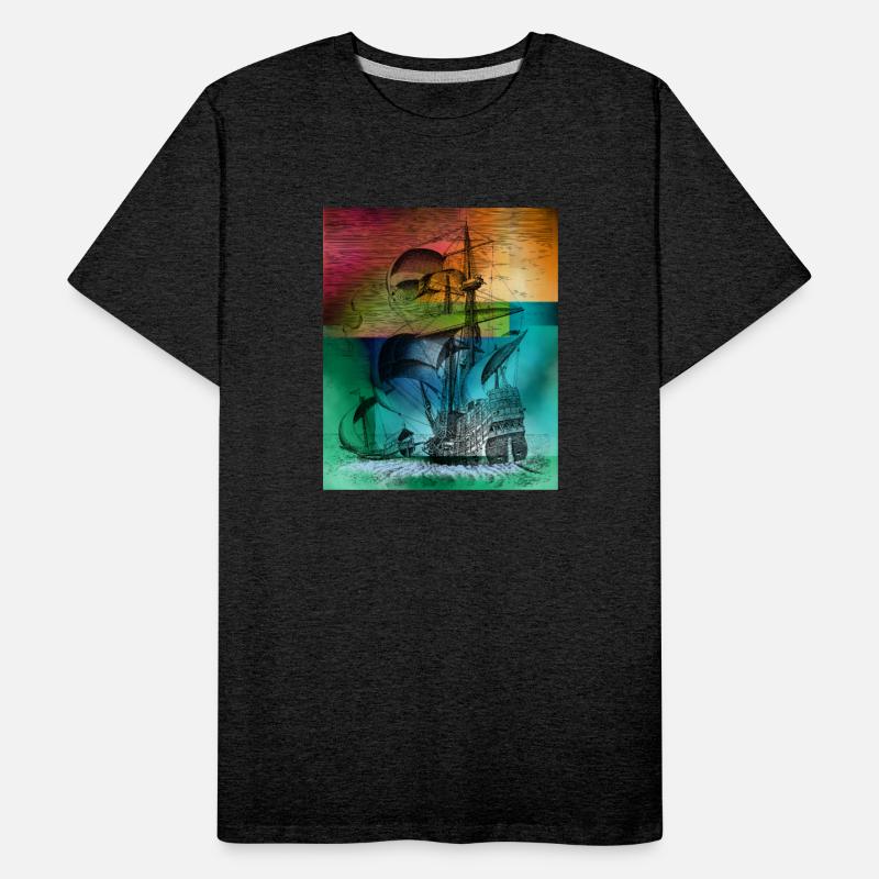 Colorful ship