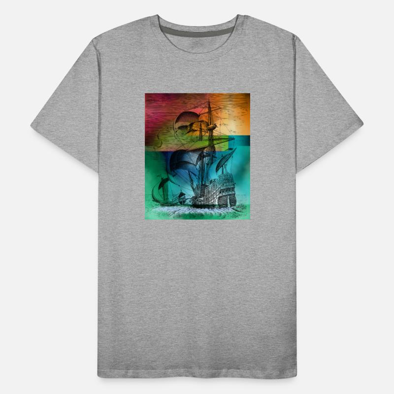 Colorful ship