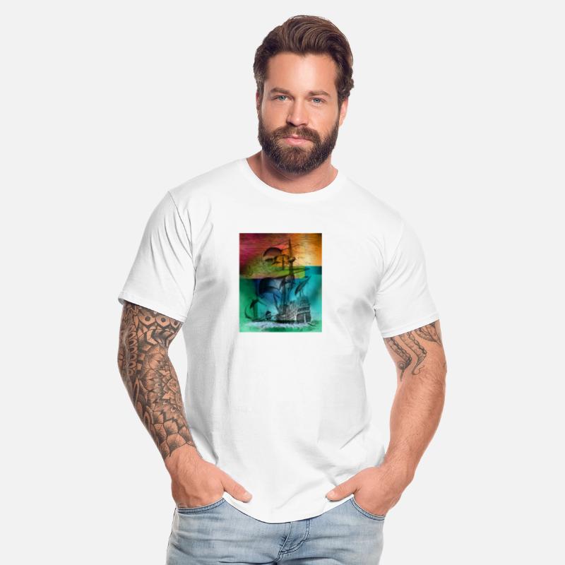 Colorful ship
