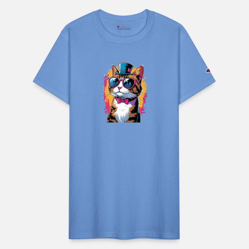 Cool Cat Vibes – Stylish Tuxedo Cat with Shades