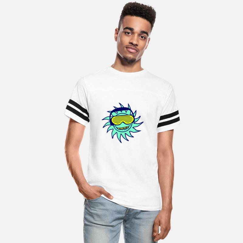 Cool DJ Sun Grinning Summer Smile Music Party Fun