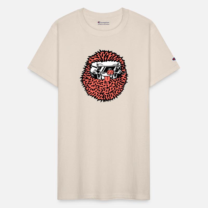 Cool Hedgehog Heavy Metal Music Horns Hand Gesture