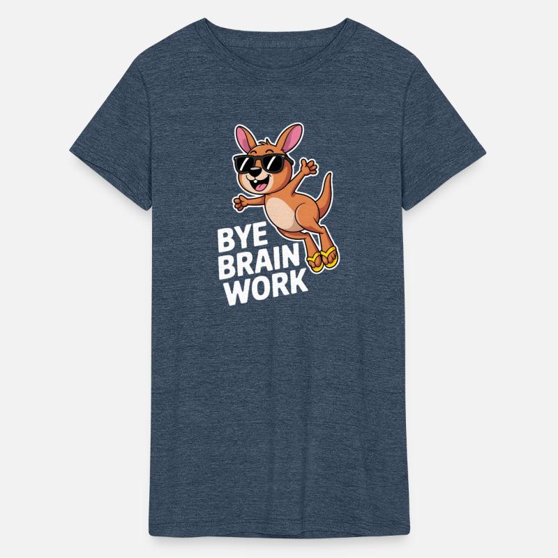 Cool Kangaroo with Sunglasses and Bidding Goodbye