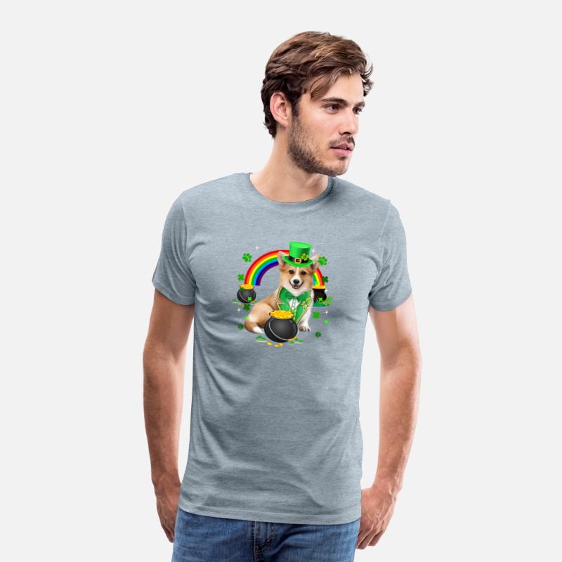Corgi Leprechaun Shamrock St Patrick'S Day