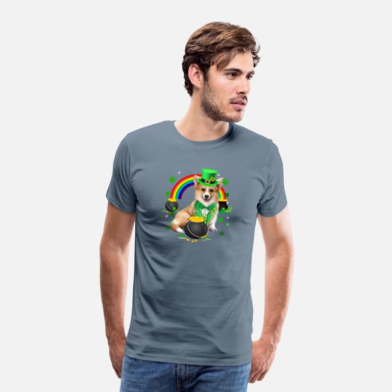 Corgi Leprechaun Shamrock St Patrick'S Day
