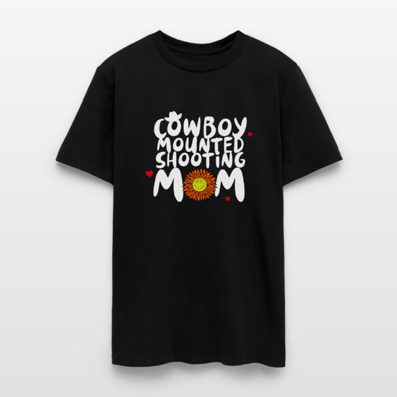 Cow Mounted Shooting Mom For