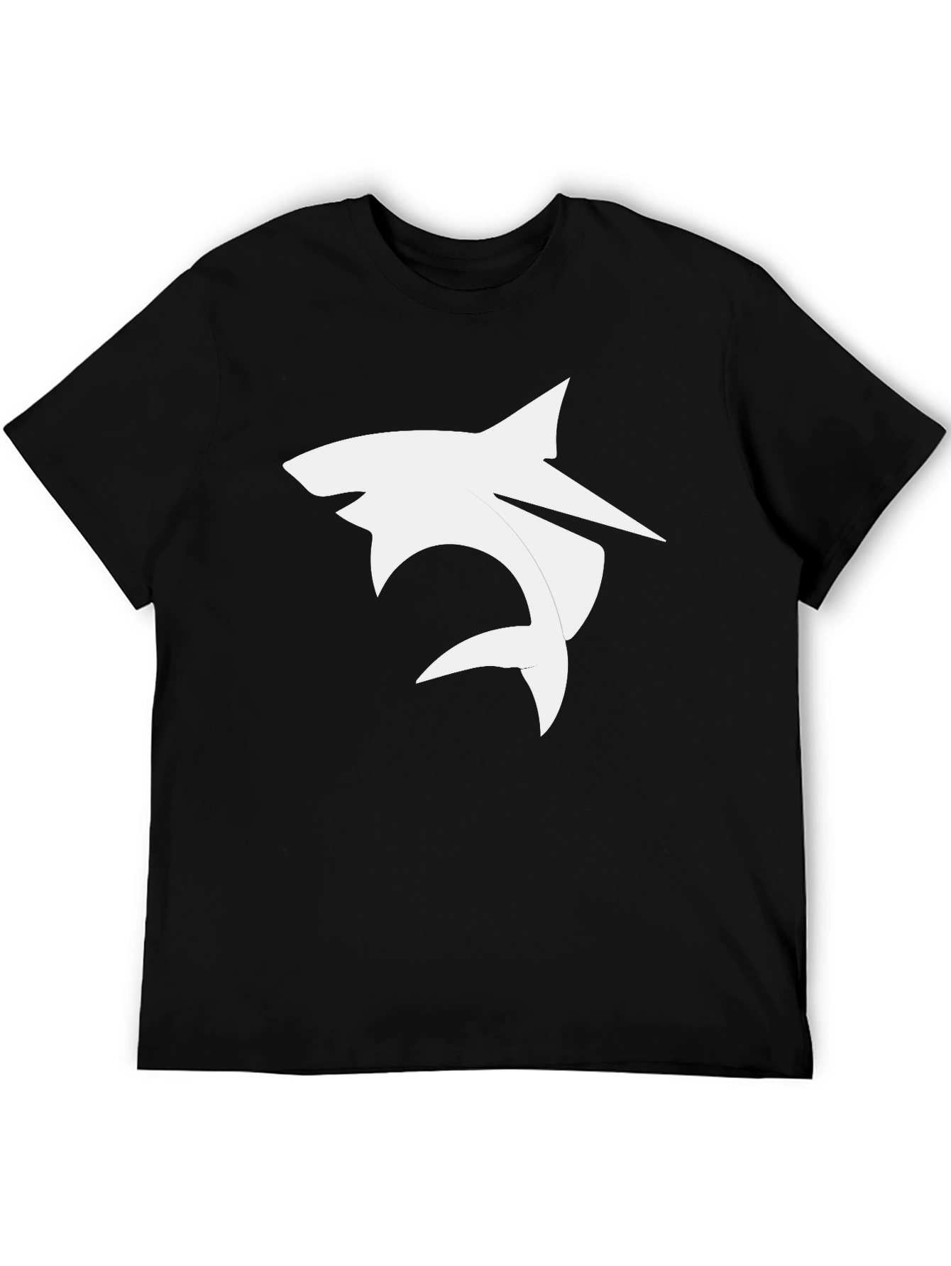 Shark Graphic Black T-Shirt - Bold & Stylish