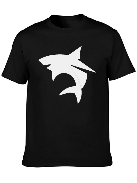 Shark Graphic Black T-Shirt - Bold & Stylish