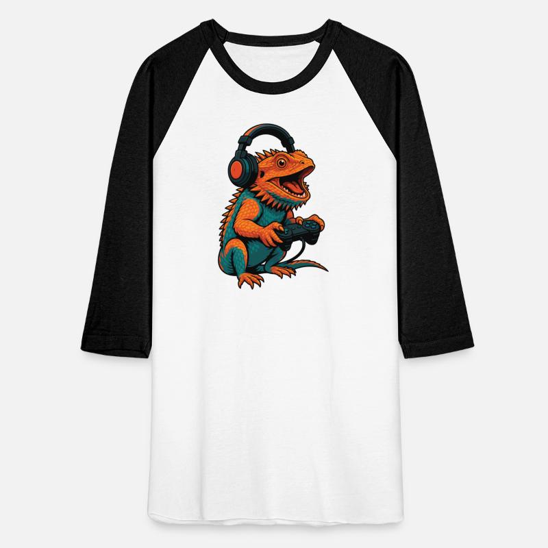 Cute Bearded Dragon Video Game Controller Funny Ga