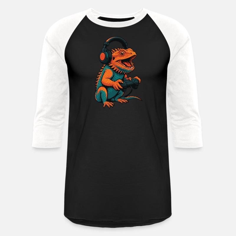 Cute Bearded Dragon Video Game Controller Funny Ga