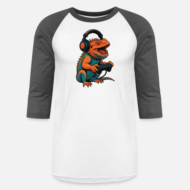 Cute Bearded Dragon Video Game Controller Funny Ga