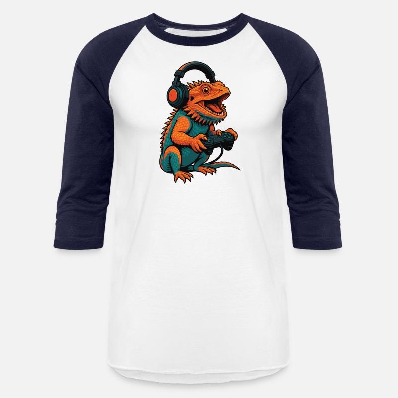 Cute Bearded Dragon Video Game Controller Funny Ga
