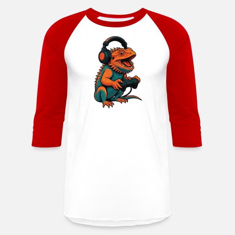 Cute Bearded Dragon Video Game Controller Funny Ga