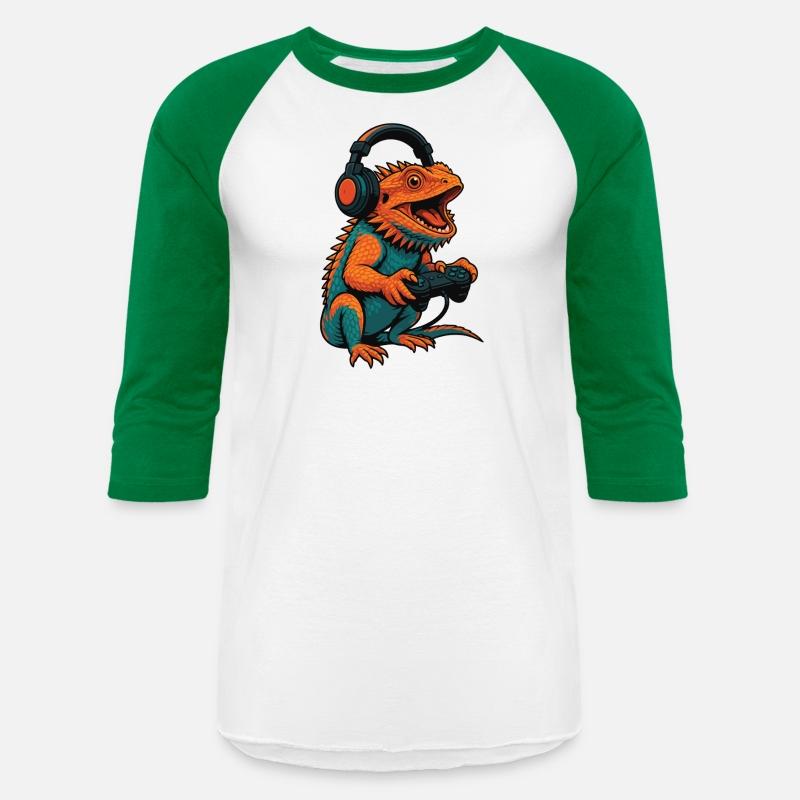 Cute Bearded Dragon Video Game Controller Funny Ga