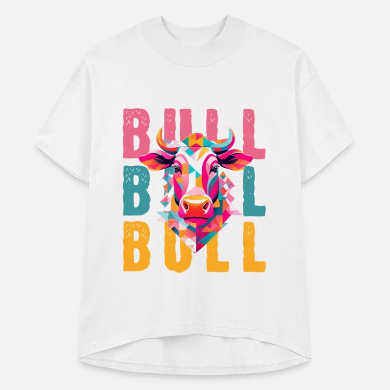 Cute Bull minimalist style art