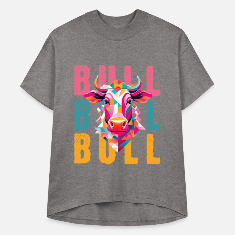 Cute Bull minimalist style art