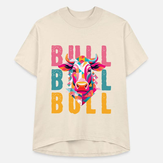 Cute Bull minimalist style art