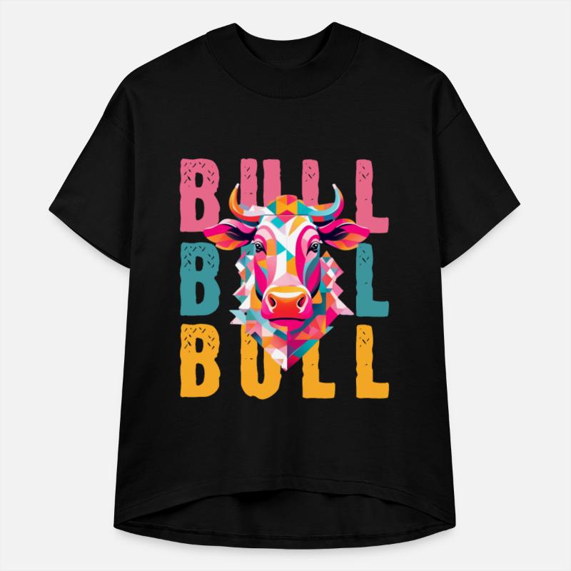 Cute Bull minimalist style art