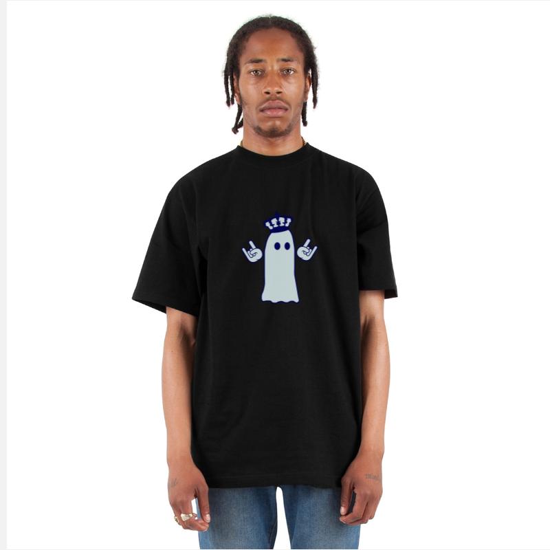 Cute Crown King Ghost Halloween Party Fun Monster