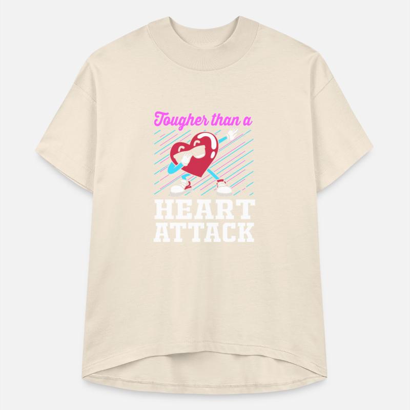Cute Dabbing Heart Tougher Than A Heart Attack